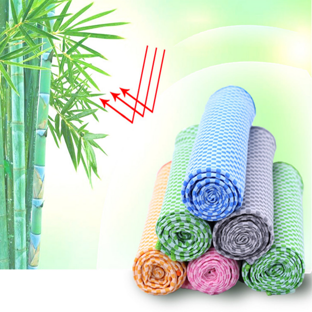 Natura Super Cool Bamboo Towel In A Bottle - 2 PK