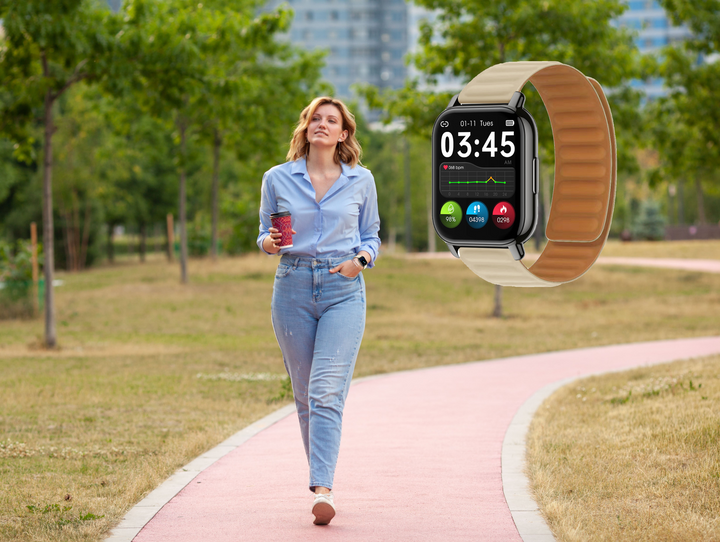 Smart Gear  PRO Voice Connect Smartwatch And Activity Tracker