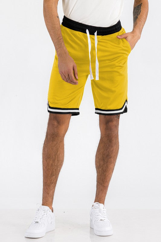 Solid Athletic Basketball Sports Shorts