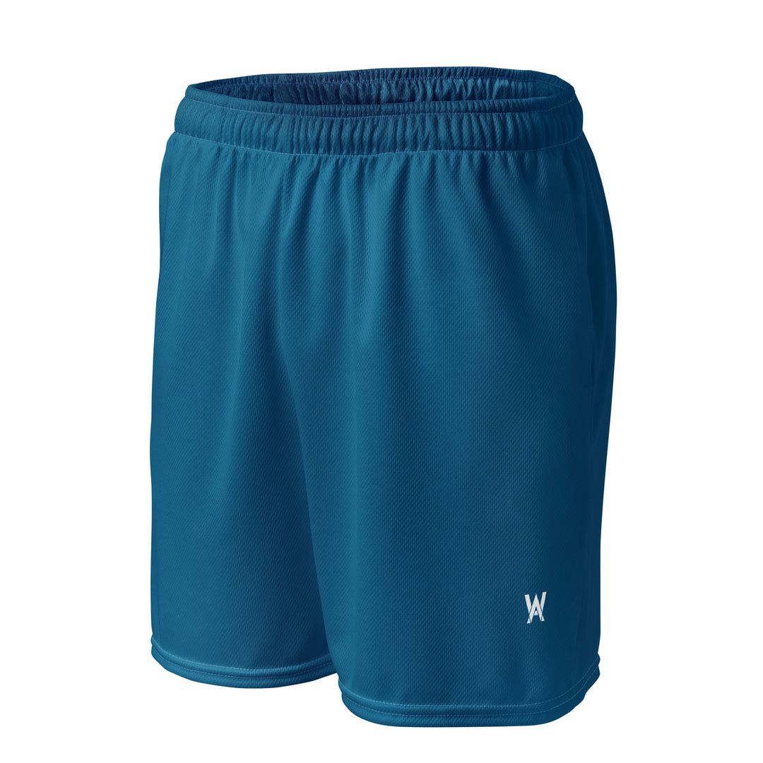 Blue Mesh Short